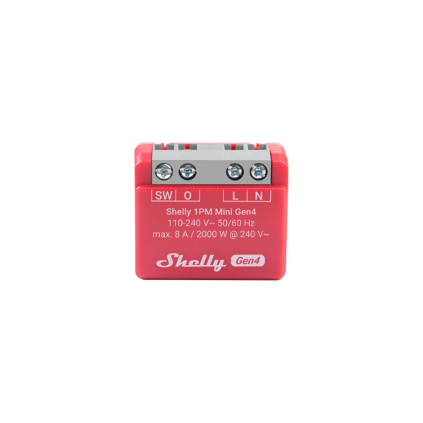 Смарт Реле - Shelly 1PM Mini, Gen4 [EN TO TRANSLATE]