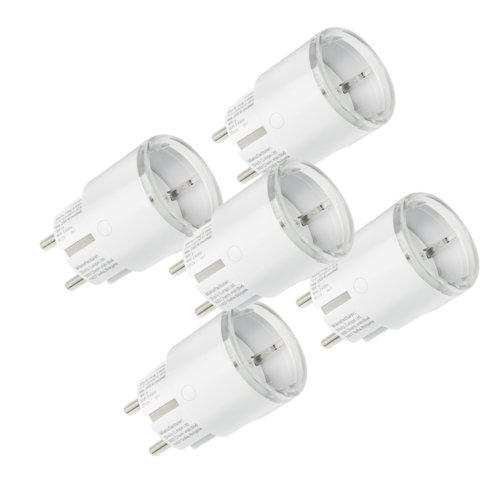 Смарт Контакт - Shelly Plug S MTR, Gen3 White 5-pack [EN TO TRANSLATE]