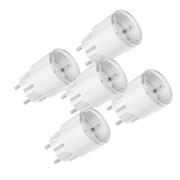 Смарт Контакт - Shelly Plug S MTR, Gen3 White 5-pack [EN TO TRANSLATE]