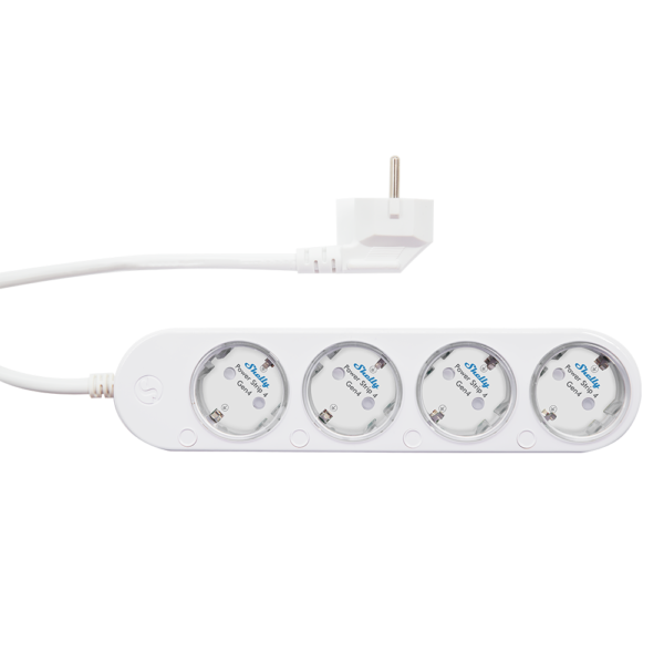 Смарт Разклонител - Shelly Power Strip 4, Gen4 [EN TO TRANSLATE]
