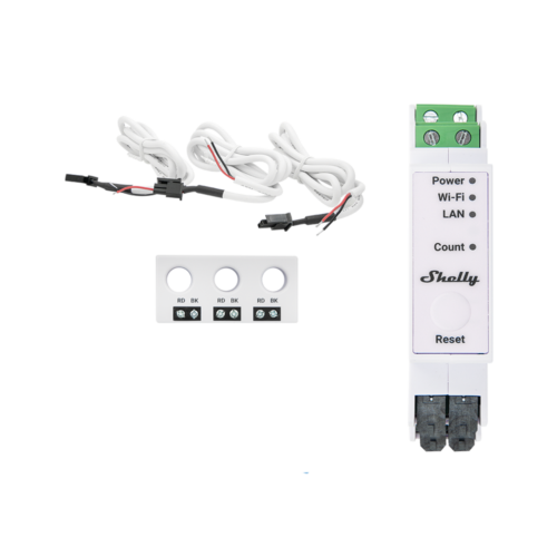Смарт Енергиен измервател - Shelly Pro 3EM 3CT 63 [EN TO TRANSLATE]
