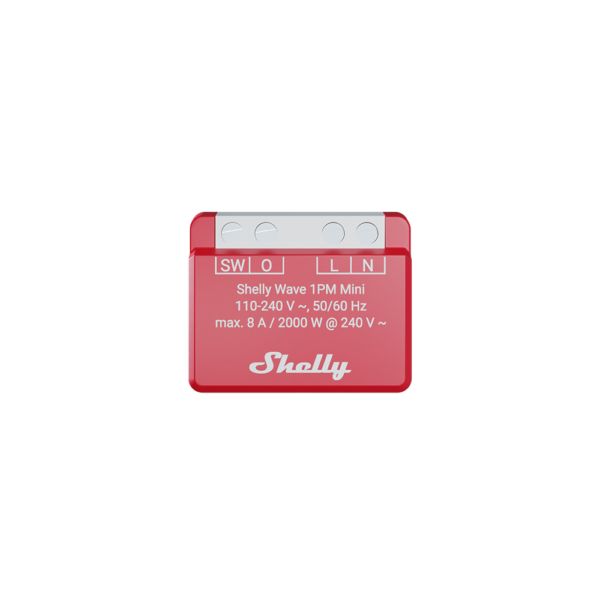Смарт Реле - Shelly Wave 1PM Mini LR [EN TO TRANSLATE]