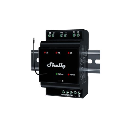Смарт Реле - Shelly Wave Pro 3 LR [EN TO TRANSLATE]