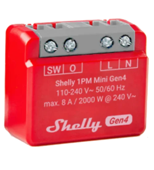 Смарт Реле - Shelly 1 PM MINI, GEN4 [EN TO TRANSLATE]