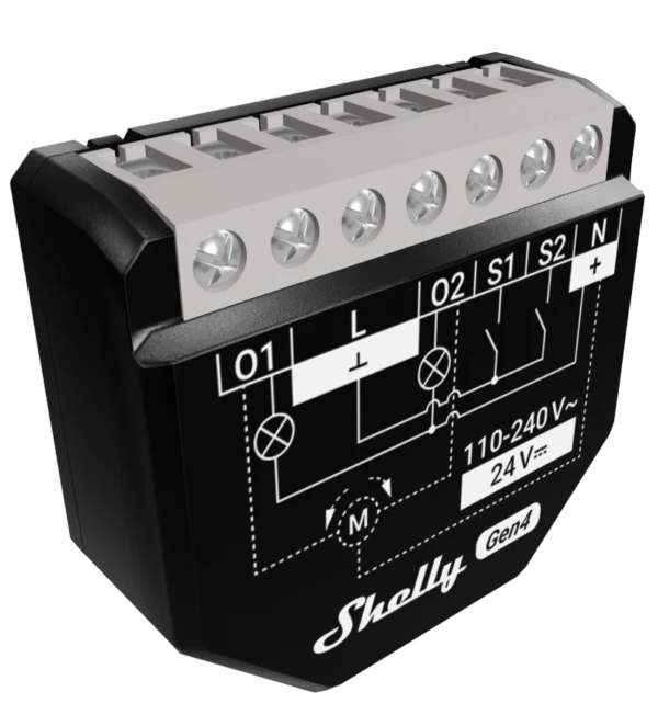 Смарт Реле - Shelly 2 PM, GEN4